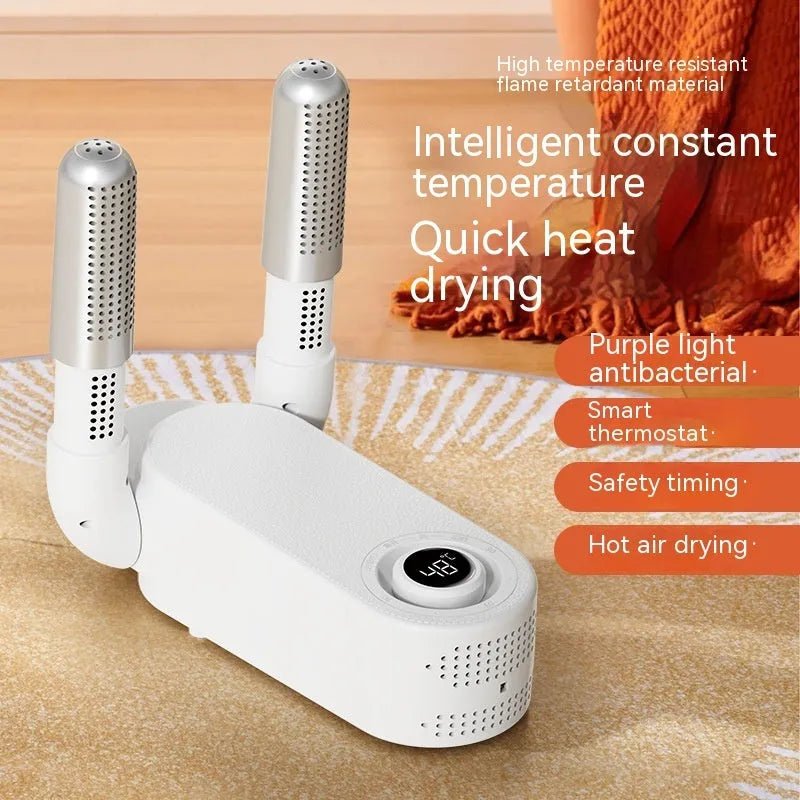 Folding Shoe Dryer & Sterilizer – Electric Shoe Warmer Deodorizer - ONOTOC PREMIUM