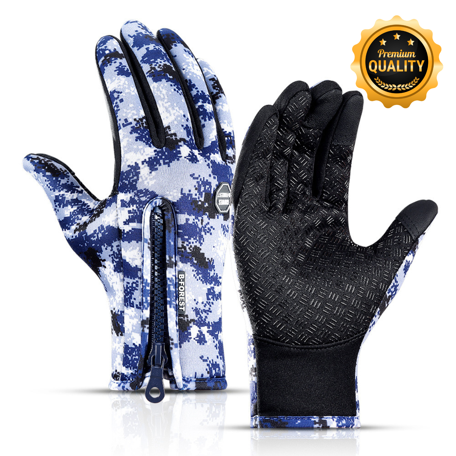 Waterproof Touchscreen Winter Gloves