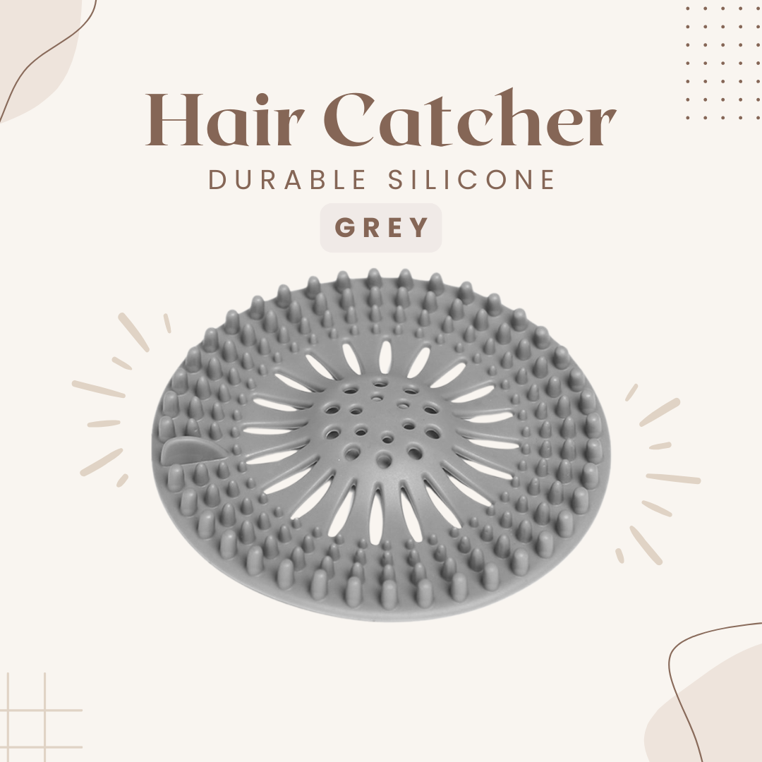 Durable Silicone Hair Catcher for Shower Drain