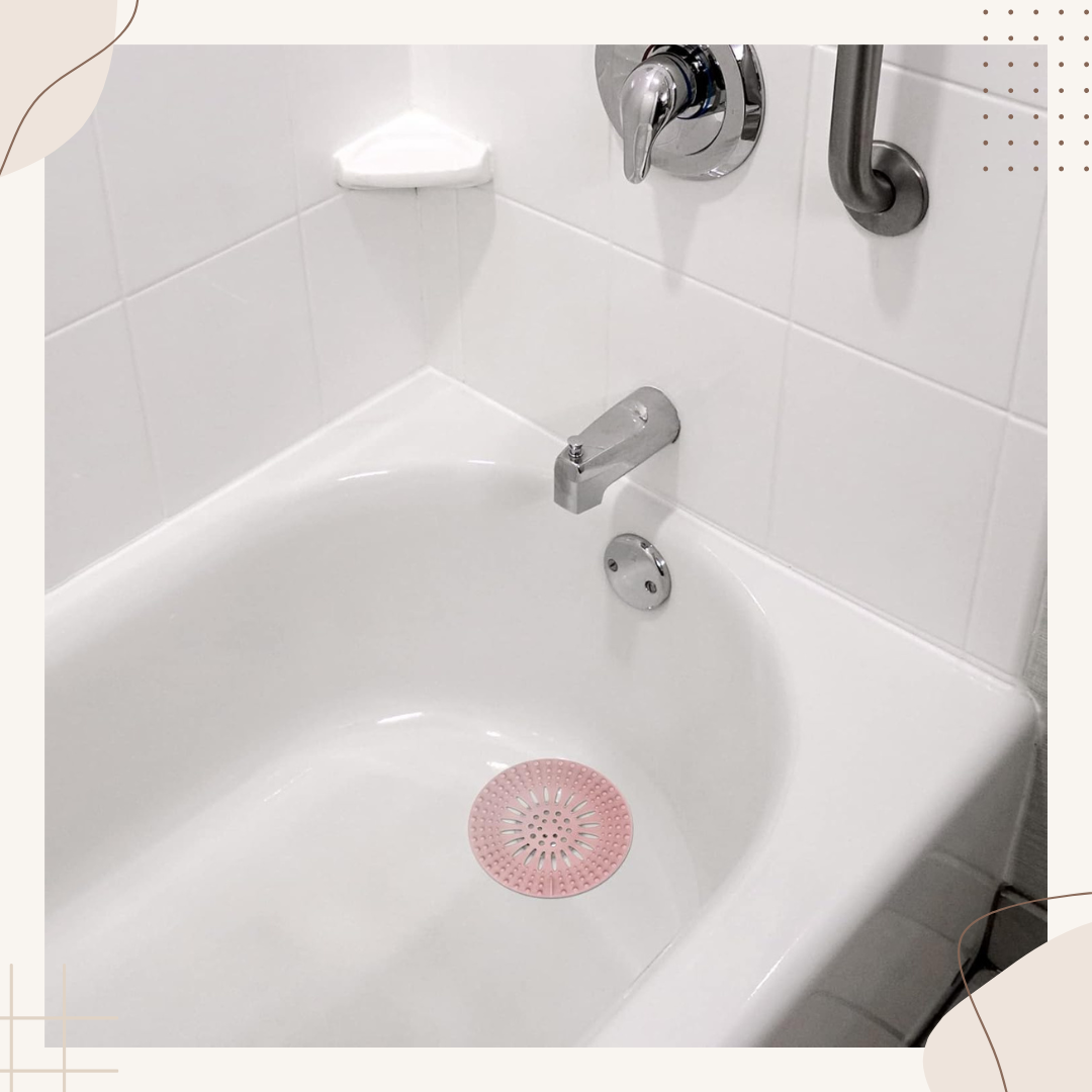 Durable Silicone Hair Catcher for Shower Drain